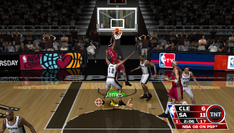 NBA 08 screenshot 3 for PSP